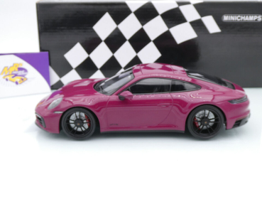Preview: Minichamps 155063102 # Porsche 911 Carrera 4 GTS Coupe Baujahr 2020 " Rubystar " 1:18