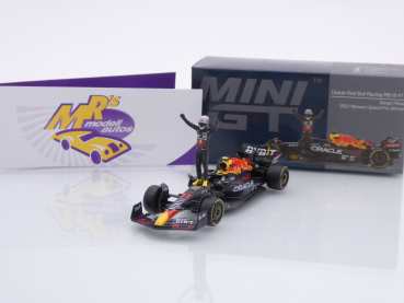TSM Mini GT MGT00551-L # Red Bull RB18 #11 Winner Monaco GP 2022 " Sergio Perez " 1:64