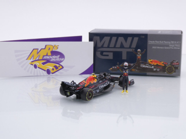 Preview: TSM Mini GT MGT00551-L # Red Bull RB18 #11 Winner Monaco GP 2022 " Sergio Perez " 1:64