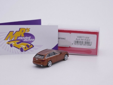Preview: Herpa 038577-003 # Audi A4 Avant " Ipanemabraunmetallic " 1:87 TOP NEUHEIT
