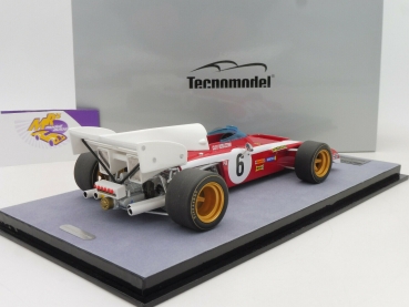 Preview: Tecnomodel TM18-194C # Ferrari 312 B2 South Africa GP 1972 " Clay Regazzoni " 1:18