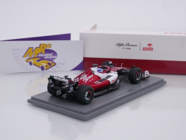 Preview: Spark S8541 # Alfa Romeo C42 Nr.77 F1 5th Emilia Romagna GP 2022 " Valtteri Bottas " 1:43