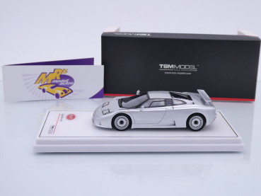 Preview: TSM Models 430675 # Bugatti EB 110 GT Baujahr 1991 " silbermetallic " 1:43