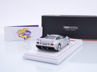 Preview: TSM Models 430675 # Bugatti EB 110 GT Baujahr 1991 " silbermetallic " 1:43