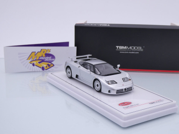 Preview: TSM Models 430675 # Bugatti EB 110 GT Baujahr 1991 " silbermetallic " 1:43