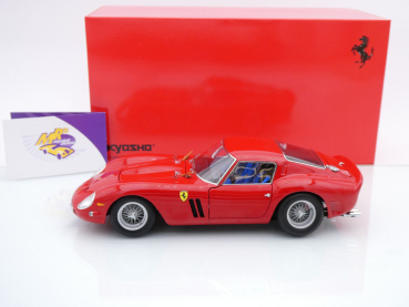 Preview: Kyosho 08438R # Ferrari 250 GTO Coupe Baujahr 1962 " ferrarirot " 1:18