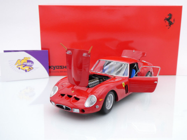 Preview: Kyosho 08438R # Ferrari 250 GTO Coupe Baujahr 1962 " ferrarirot " 1:18