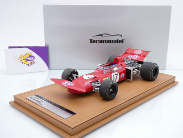 Tecnomodel TM18-217A # March 711 #17 F1 Monaco GP 1971 " Ronnie Peterson " 1:18