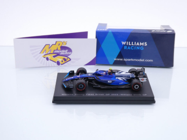 Preview: Sparky Y352 # Williams FW45 F1 #2 British 800th GP 2023 " Logan Sargeant " 1:64