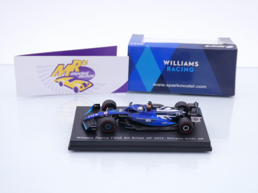 Preview: Sparky Y353 # Williams FW45 Nr.23 British 800th GP 2023 " Alex Albon " 1:64