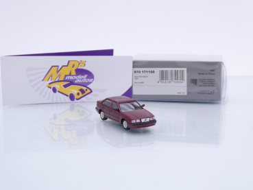 Preview: Minichamps 870171100 # Volvo 850 Limousine Baujahr 1994 " dunkelrotmetallic " 1:87