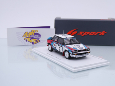 Preview: Spark S9010 # Lancia Delta HF Integrale 1000 Lakes Rallye 1991 " Martini Racing " 1:43