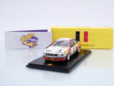 Spark SB650 # BMW 635 Csi 24h Spa 1983 " BMW Italia Teletron - J. Cecotto " 1:43
