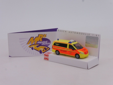 Busch 51196 # Mercedes Benz Vito Einsatzfahrzeug " Feuerwehr Herne Notarzt " 1:87