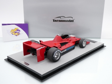 Preview: Tecnomodel TM18-283D # Brabham Alfa Romeo BT45C F1 Paul Ricard Test 1978 " Niki Lauda " 1:18