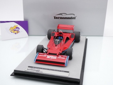 Preview: Tecnomodel TM18-283D # Brabham Alfa Romeo BT45C F1 Paul Ricard Test 1978 " Niki Lauda " 1:18