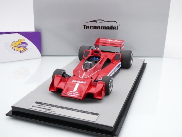Preview: Tecnomodel TM18-283C # Brabham Alfa Romeo BT45C F1 Nr.1 2ter Platz Silverstone British GP 1978 " Niki Lauda " 1:18