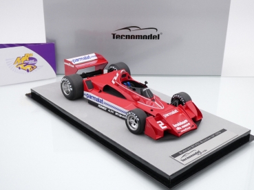 Tecnomodel TM18-283B # Brabham Alfa Romeo BT45C F1 Nr.2 Brasilien GP 1978 " John Watson " 1:18