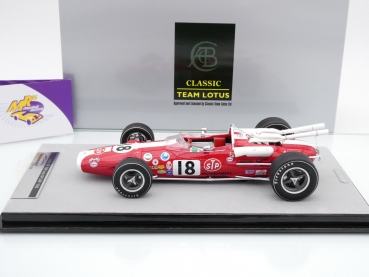 Preview: Tecnomodel TM18-176D # Lotus 38 Nr.18 DNF Indy 500 GP 1966 " Al Unser " 1:18