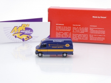 Preview: Herpa 097437 # Mercedes-Benz 207 T1 Kasten " ASG - Transport-Spedition " 1:87