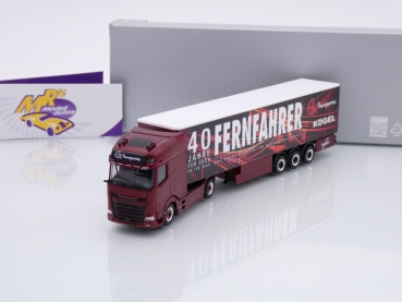 Herpa 953160 # DAF XG+ Koffer-Sattelzug " 40 Jahre Fernfahrer / Truck Grand Prix 2023 " 1:87