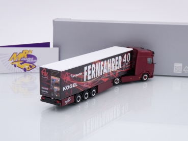 Preview: Herpa 953160 # DAF XG+ Koffer-Sattelzug " 40 Jahre Fernfahrer / Truck Grand Prix 2023 " 1:87