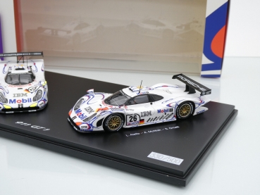Preview: Spark WAP0200110PLM2 # 2er Set Porsche 911 GT1 Nr.26 & Nr.25 Sieger & 2ter Platz 24h Le Mans 1998 1:43
