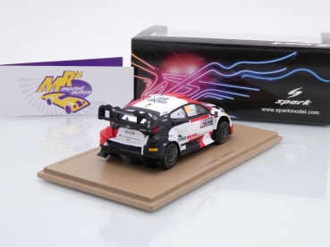 Preview: Spark S6709 # Toyota GR Yaris Rally1 WRC Nr.69 Sieger Rallye Safari Kenya 2022 " J. Halttunen - K. Rovanpera " 1:43