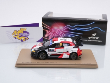 Preview: Spark S6709 # Toyota GR Yaris Rally1 WRC Nr.69 Sieger Rallye Safari Kenya 2022 " J. Halttunen - K. Rovanpera " 1:43