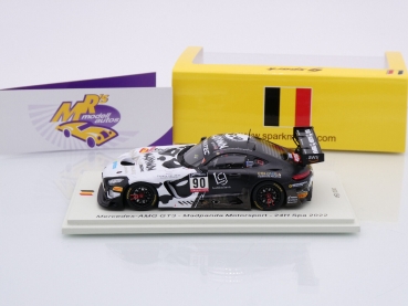 Preview: Spark SB514 # Mercedes-AMG GT3 Nr.90 24h Spa 2022 " Madpanda Motorsport " 1:43