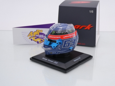 Preview: Spark 5HF084 # Helm Formel 1 Mercedes " George Russell " Japanese GP 2022 1:5
