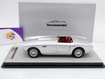 Preview: Tecnomodel TM18-212D # Ferrari 340 Mexico Spyder Baujahr 1953 " silbermetallic " 1:18