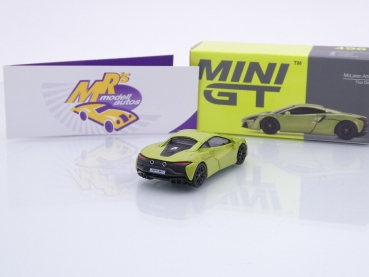 Preview: TSM MINI GT MGT00496-L # McLaren Artura LHD " grünmetallic (Flux Green Metallic) " 1:64