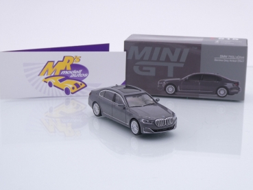 Preview: TSM MINI GT MGT00515-L # BMW 750Li xDrive LHD " graumetallic (Bernina Grey Amber Effect) " 1:64