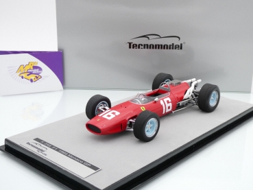 Tecnomodel TM18-300B # Ferrari 246 F1 Nr.16 Monaco GP 1966 " Lorenzo Bandini " 1:18
