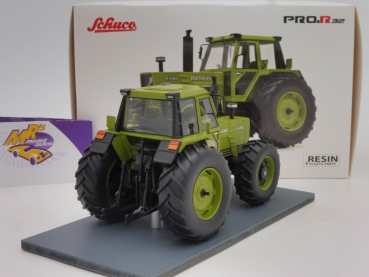 Preview: Schuco 09104 # Hürlimann H-6160 Traktor Baujahr 1979 " grün-schwarz " 1:32