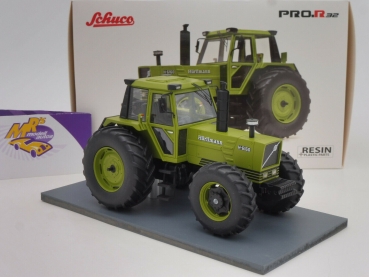 Preview: Schuco 09104 # Hürlimann H-6160 Traktor Baujahr 1979 " grün-schwarz " 1:32