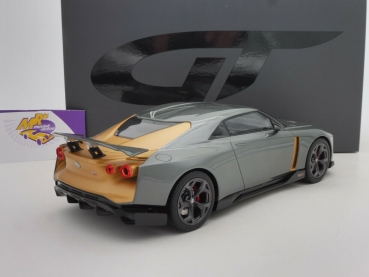 Preview: GT Spirit GT300 # Nissan GT-R 50 by Italodesign Baujahr 2018 " grau-bronze " 1:18