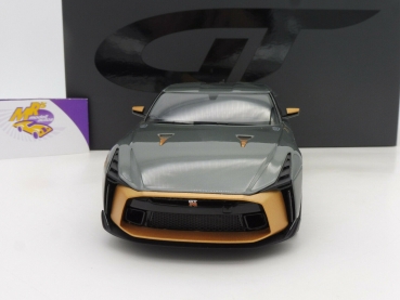 Preview: GT Spirit GT300 # Nissan GT-R 50 by Italodesign Baujahr 2018 " grau-bronze " 1:18