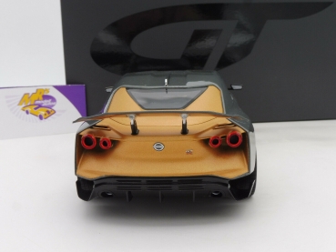 GT Spirit GT300 # Nissan GT-R 50 by Italodesign Baujahr 2018 " grau-bronze " 1:18