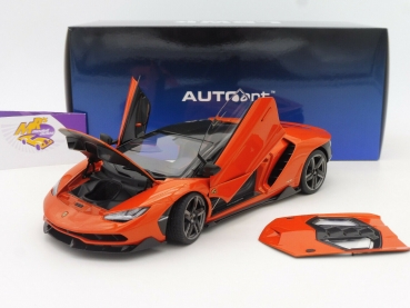 Preview: AUTOart 79201 # Lamborghini Centenario Baujahr 2016 " Pearl Orange Carbon " 1:18