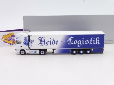 Preview: Herpa 944618 # Scania R '13 Kühlkoffer-Sattelzug " Heide-Logistik " 1:87