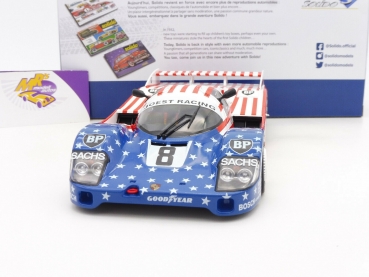 Preview: Solido S1805503 # Porsche 956 LH No.8 3rd 24h. LeMans 1986 " Joest Racing " 1:18