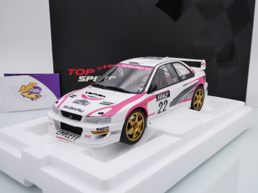 Top Speed TS464 # Subaru Impreza WRC98 Nr.22 Rallye Tour de Corse 1999 " Toshi Arai - Roger Freemann " 1:18