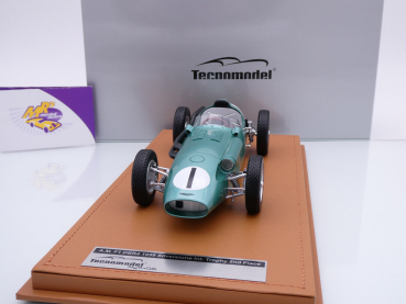 Preview: Tecnomodel TM18-189D # Aston Martin DBR4 F1 Nr.1 Silverstone International Trophy 1959 " Roy Salvadori " 1:18
