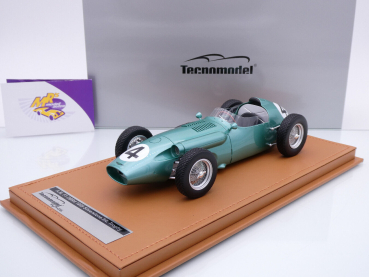 Tecnomodel TM18-189C # Aston Martin DBR4 F1 Nr.4 Silverstone International Trophy 1959 " Carroll Shelby " 1:18