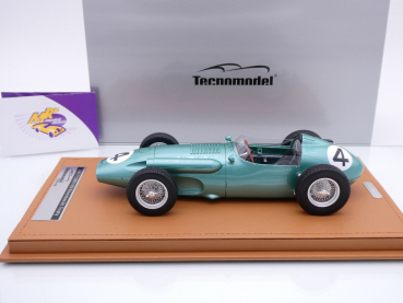 Preview: Tecnomodel TM18-189C # Aston Martin DBR4 F1 Nr.4 Silverstone International Trophy 1959 " Carroll Shelby " 1:18