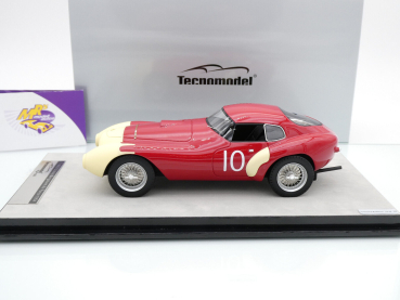 Preview: Tecnomodel TM18-23F # Ferrari 166/212 Uovo Nr.10 Bergstorm Air Force Base Texas 1954 " Ignacio Lozano " 1:18