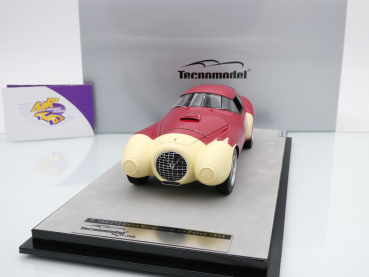 Preview: Tecnomodel TM18-23F # Ferrari 166/212 Uovo Nr.10 Bergstorm Air Force Base Texas 1954 " Ignacio Lozano " 1:18