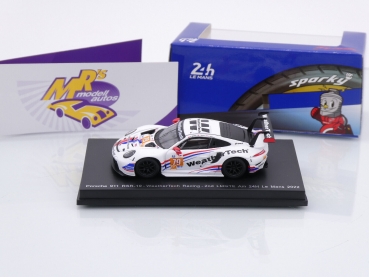 Preview: Sparky Y275 # Porsche 911 RSR-19 Nr.79 2nd LMGTE Am 24h Le Mans 2022 " WeatherTech Racing " 1:64